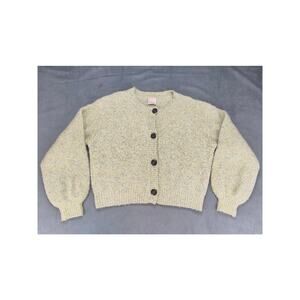 Kerisma Casual Grunge Hispter Eco Yarn Cassi Wavy Ribbed Multicolor Cardigan S/M